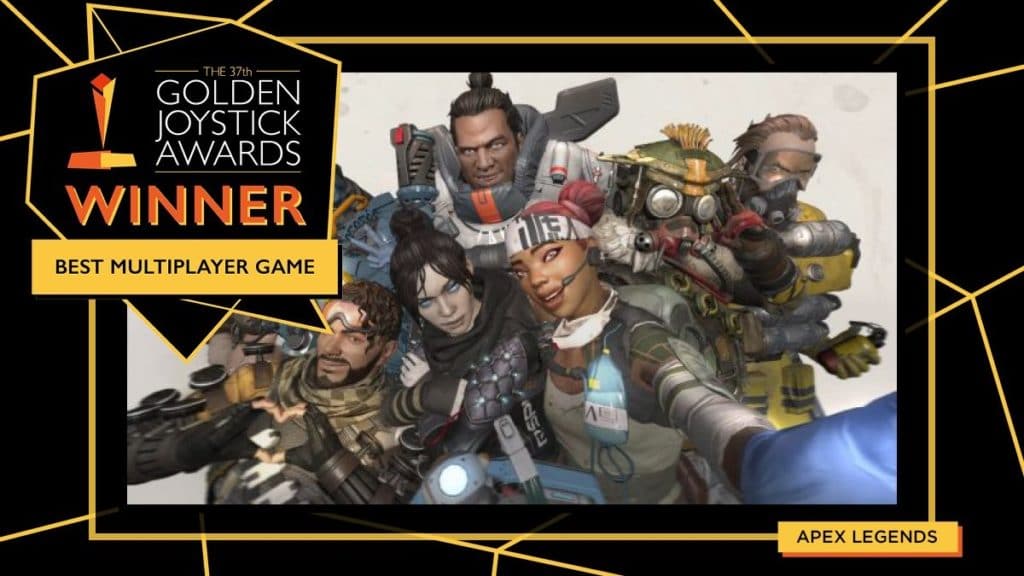 Apex Legends Wins “Best Multiplayer Game” at the Golden Joystick Awards