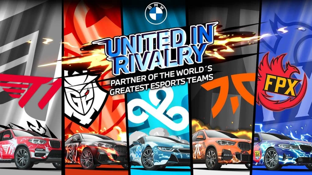 League of Legends: BMW Partners with Fnatic, G2 Esports, Cloud9, T1 and FunPlus Phoenix