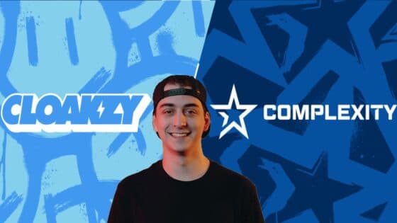 Complexity Gaming Welcomes Cloakzy as a Part Owner & Content Creator