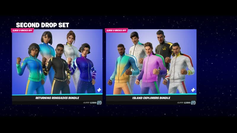 Fortnite's Second Drop Set Taking Cosmetics Back To Chapter 2