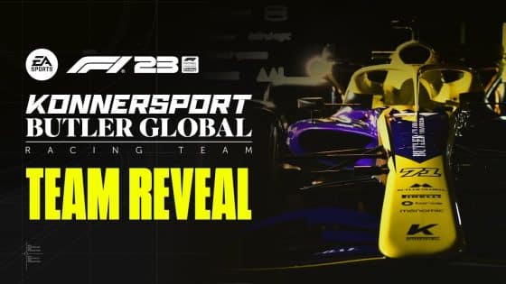 F1 23 Story Mode Announcement. What is Konnersport Butler Global Racing Team?