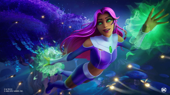 Starfire cosmetics now available in Fortnite