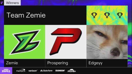 Fortnite: Team Zemie Defeats Team Tfue in Twitch Rivals Zero Build Showdown II